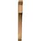 Ekena Millwork Westlake Slat Smooth Bracket, Western Red Cedar, 3 1/2"W x 30"D x 38"H BKT04X30X38WTL06SWR - alternate 3